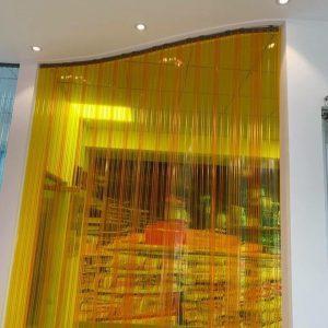 Màn nhựa PVC kho lạnh - Thanh treo rèm 01