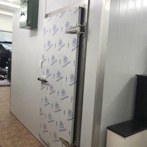 CỬA MỞ BẢN LỀ, KHÓA INOX, ANTIMON 02