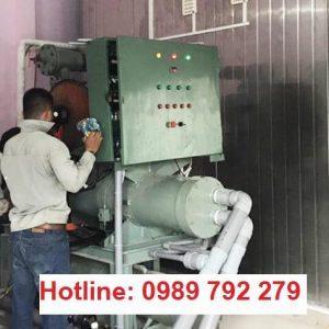 HẦM ĐÔNG GIÓ BẢO QUẢN TÔM TẠI CÀ MAU