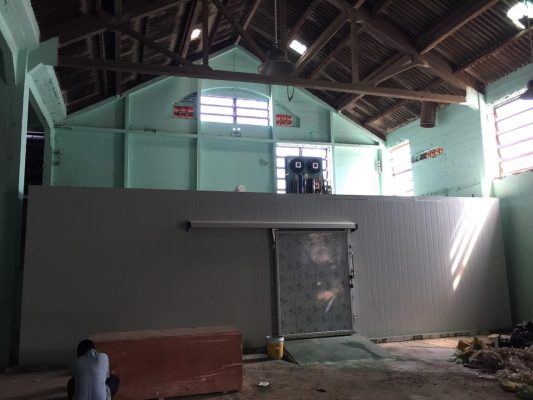 Thi công lắp đặt kho lạnh gián tiếp